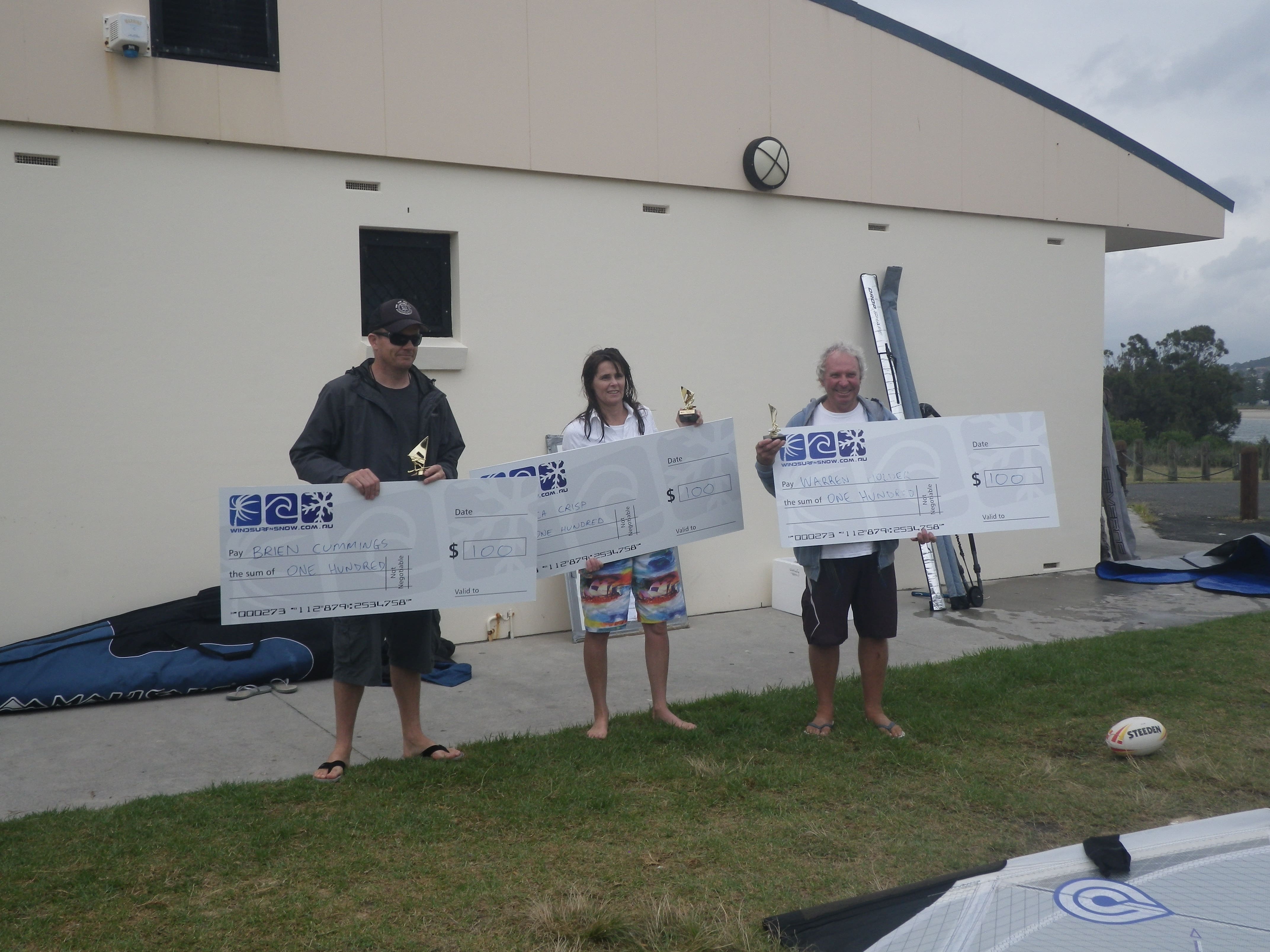 The winners